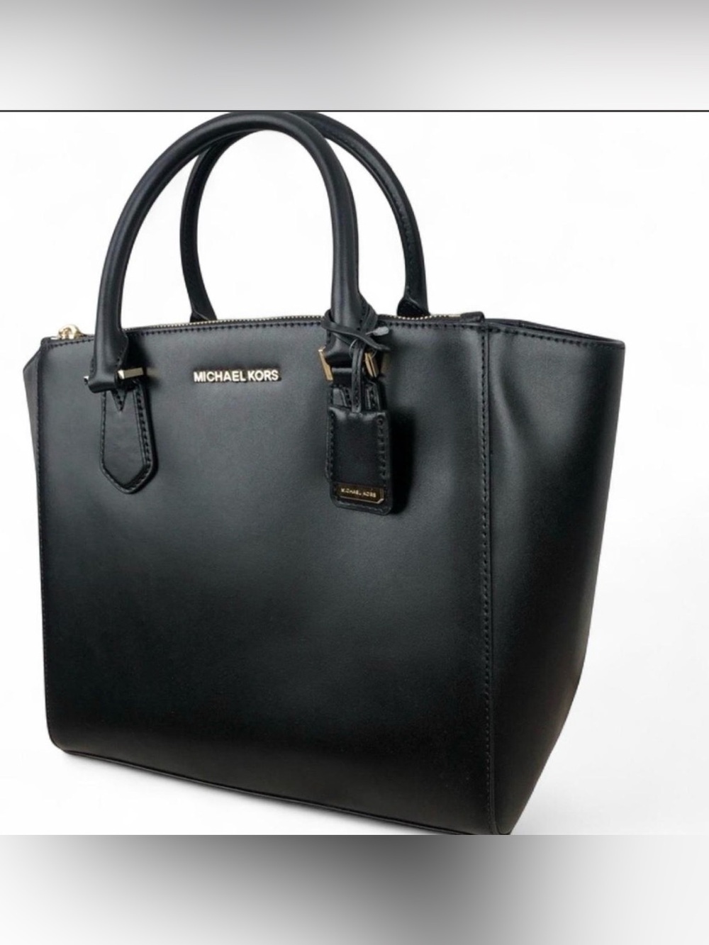 Michael Kors Carolyn Large Black Tote Bag